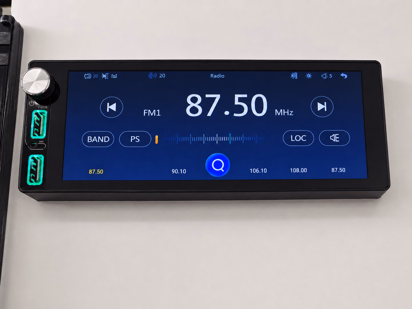 Grand écran de la radio Bluetooth à quatre canaux du Kalowen 250