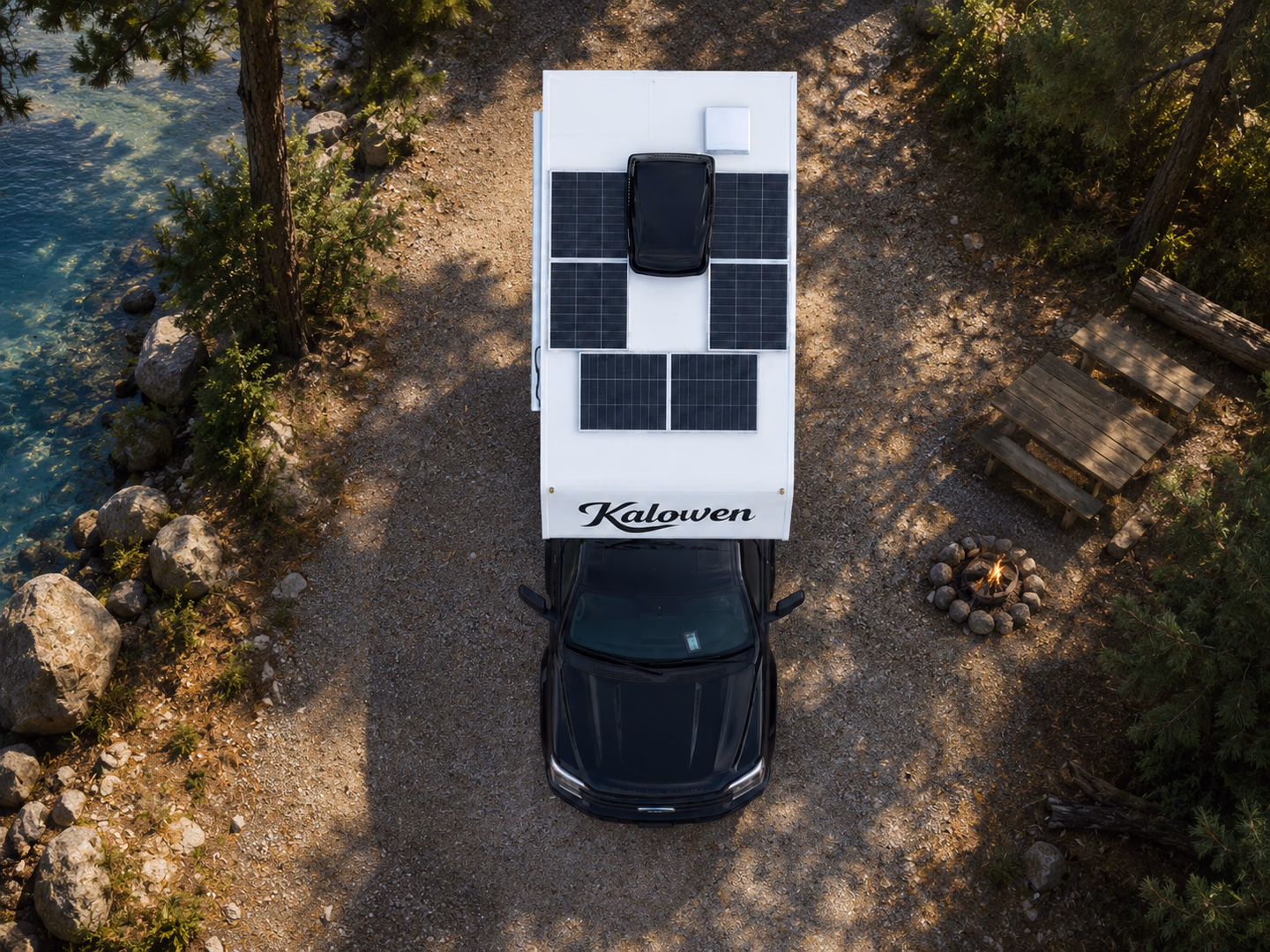 600 W solar power system