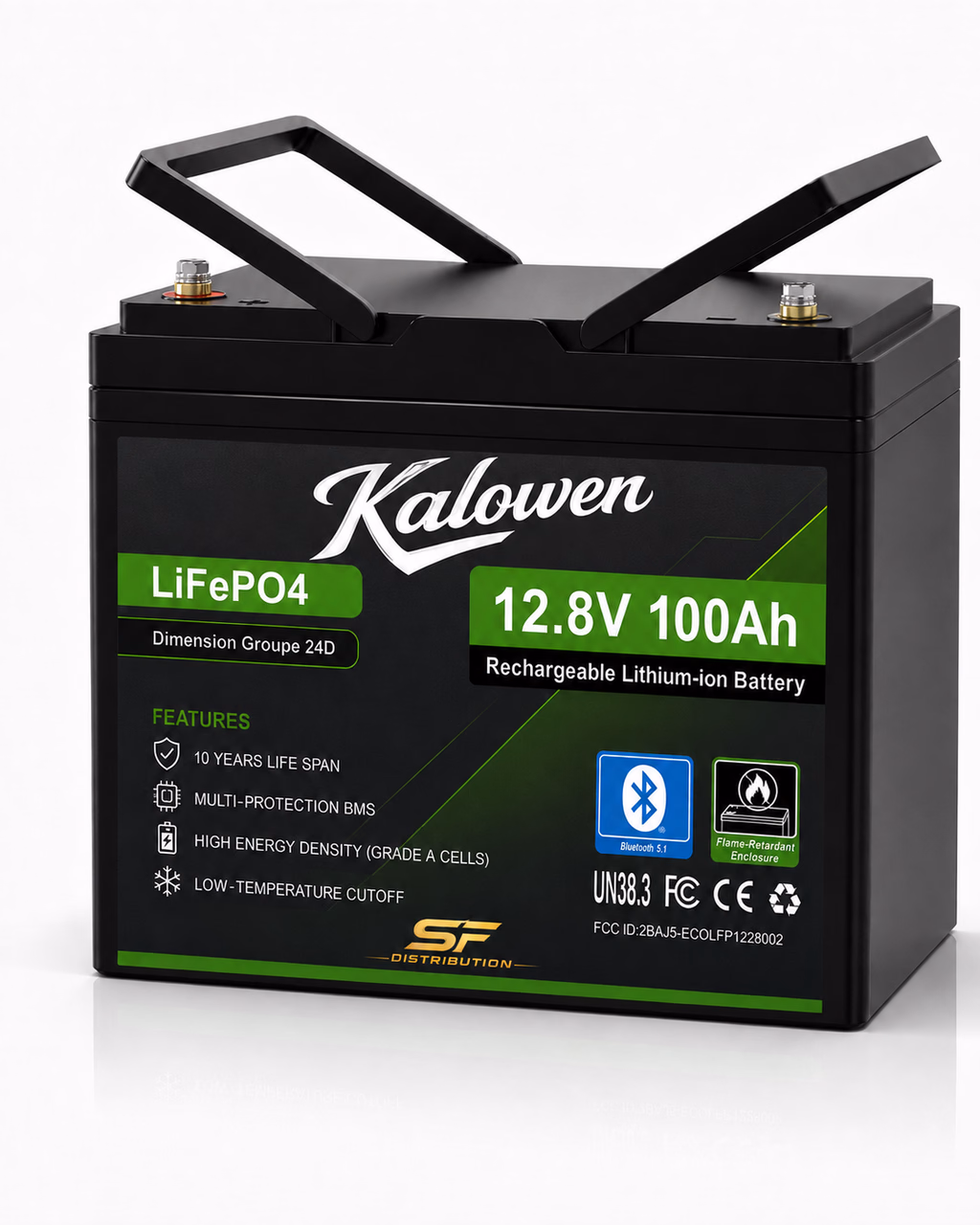 High-capacity LiFePO₄ batteries