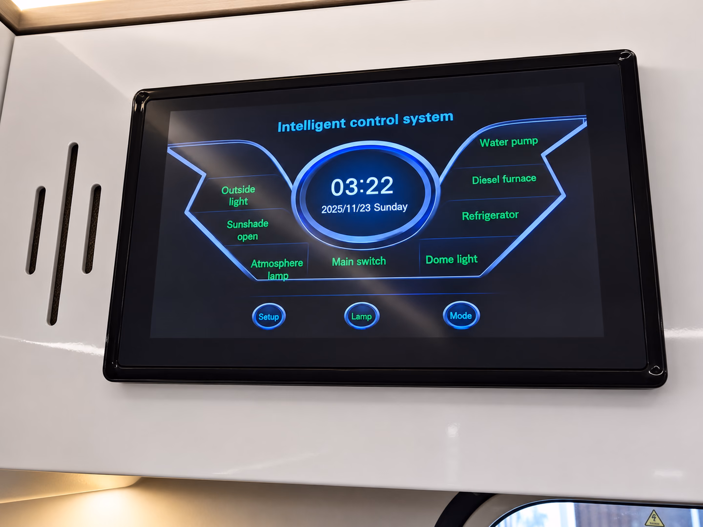 Kalowen intelligent touchscreen control panel